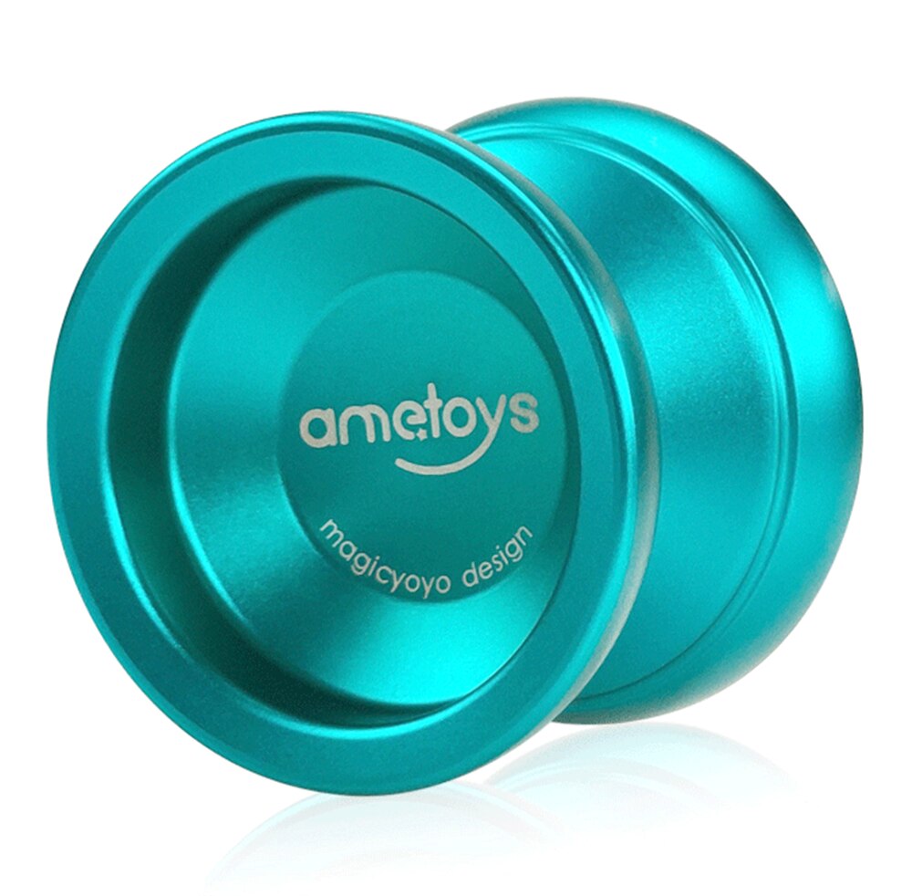 Original MAGICYOYO Aluminum Alloy Boy Yoyo Ball Children Classic Toy T5- Sapphire Blue Professional Metal Yo-Yo