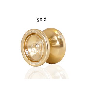 Original MAGICYOYO Aluminum Alloy Boy Yoyo Ball Children Classic Toy T5- Sapphire Blue Professional Metal Yo-Yo