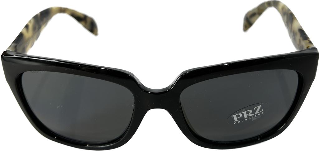 Prada PR07PS 1AB5Z1 Black/Gray - Polarized