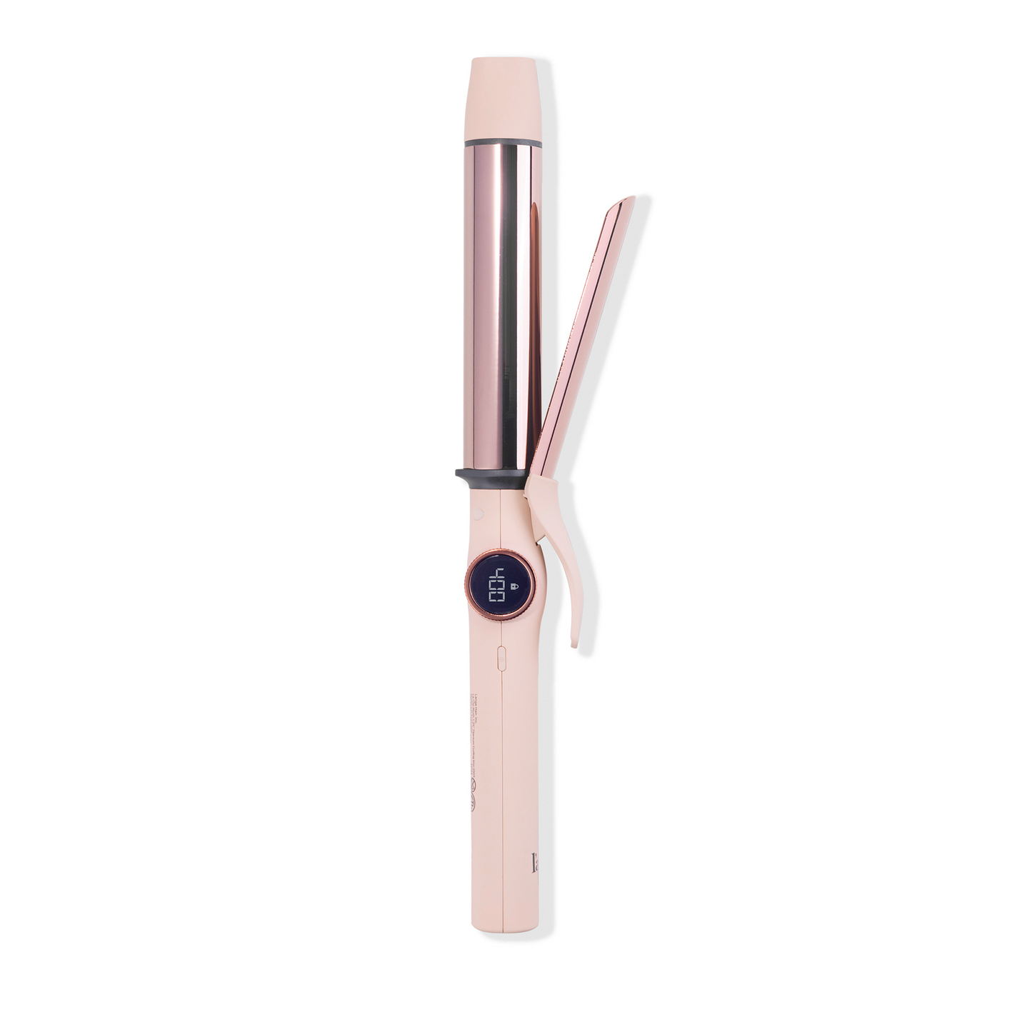 Blush 32mm titanium barrel with blush clip handle and cool tip with temperature setting turning dial