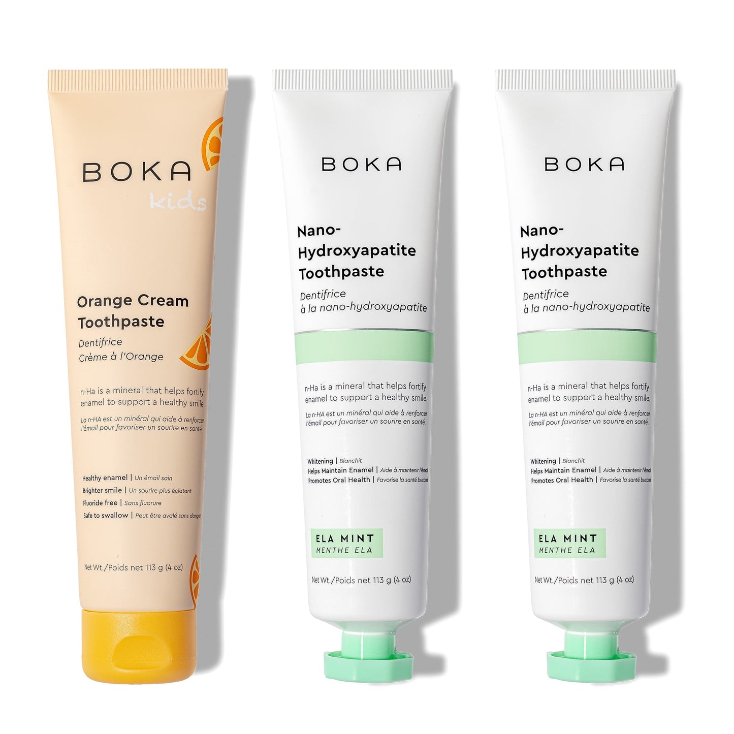 Nano (n-Ha) Toothpaste Family 3 Pack