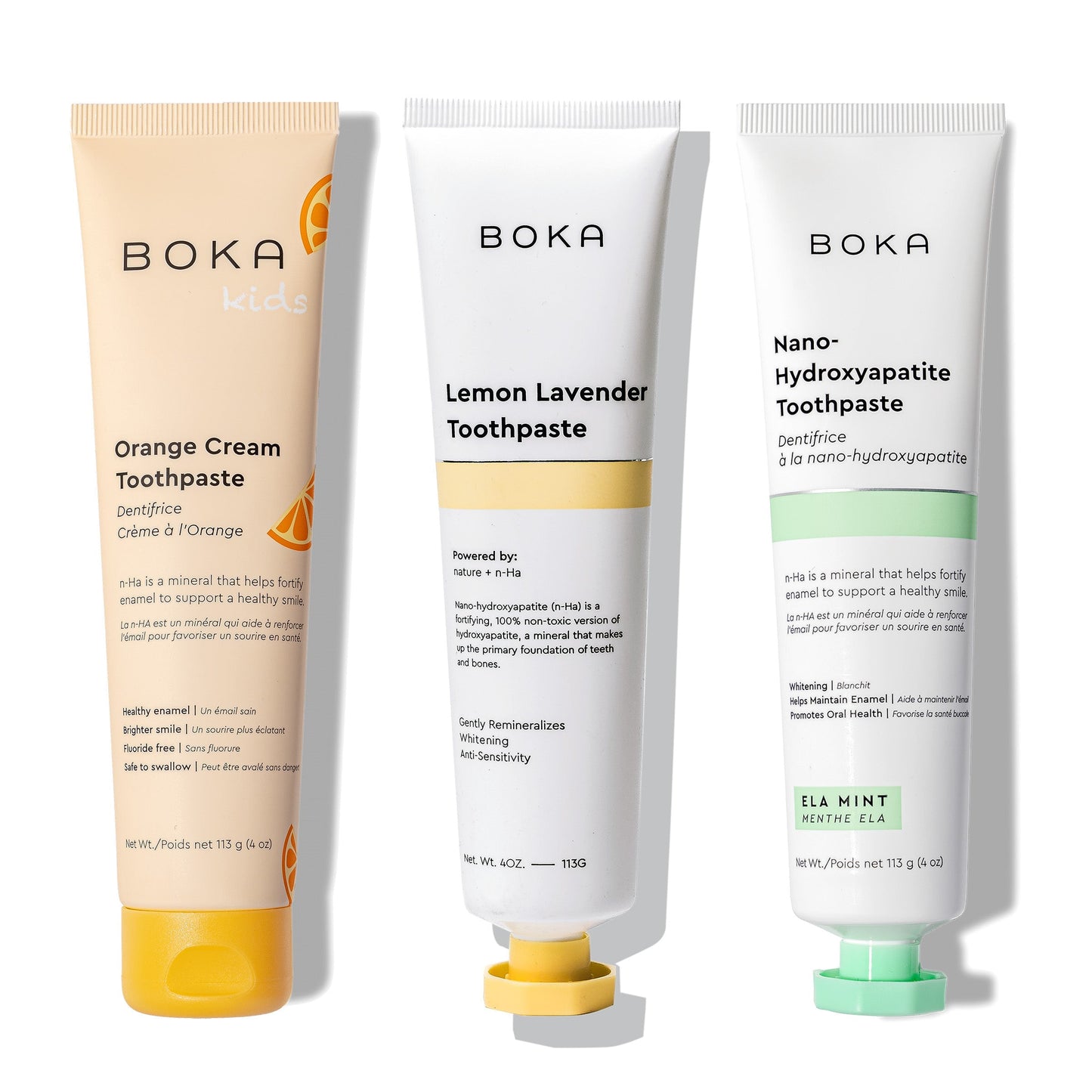 Nano (n-Ha) Toothpaste Family 3 Pack