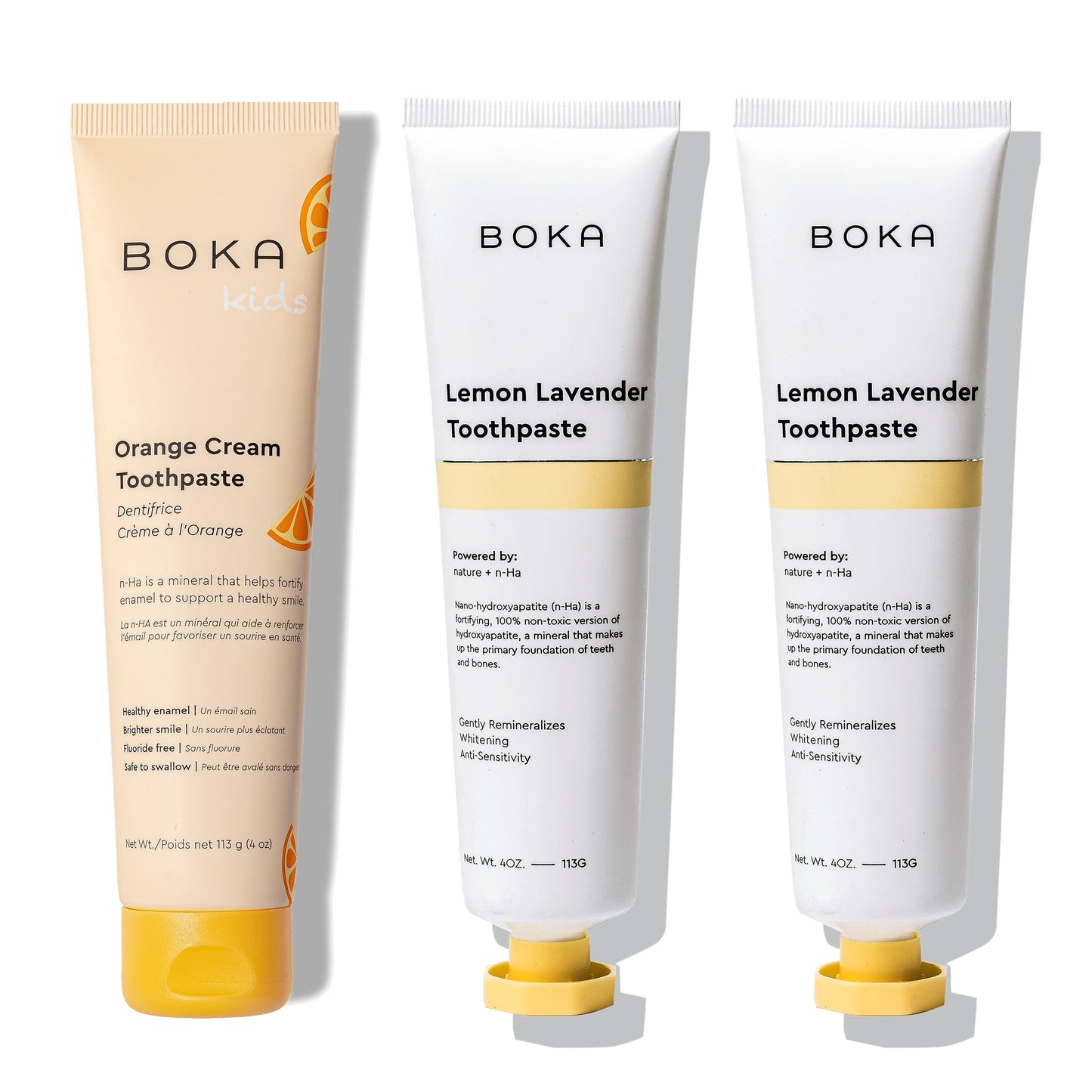 Nano (n-Ha) Toothpaste Family 3 Pack