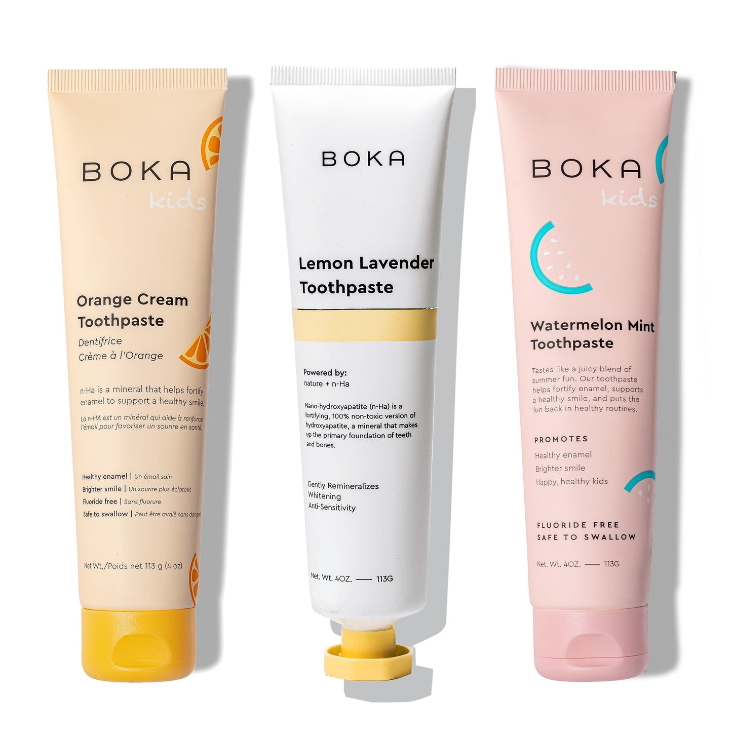 Nano (n-Ha) Toothpaste Family 3 Pack