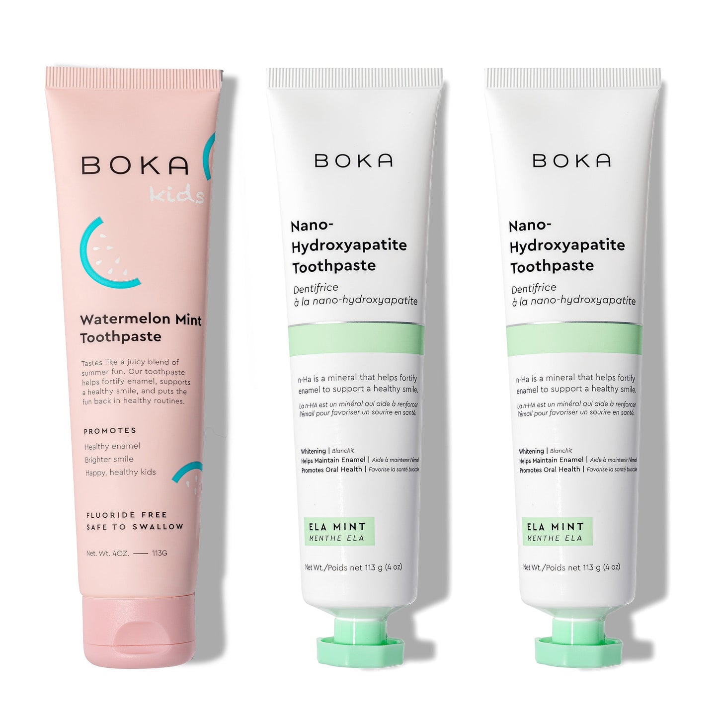 Nano (n-Ha) Toothpaste Family 3 Pack