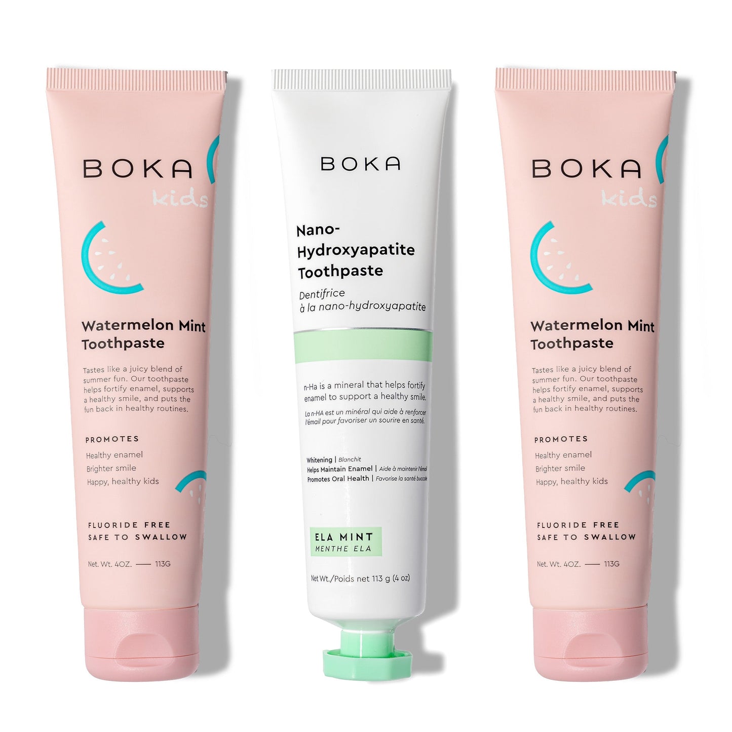 Nano (n-Ha) Toothpaste Family 3 Pack