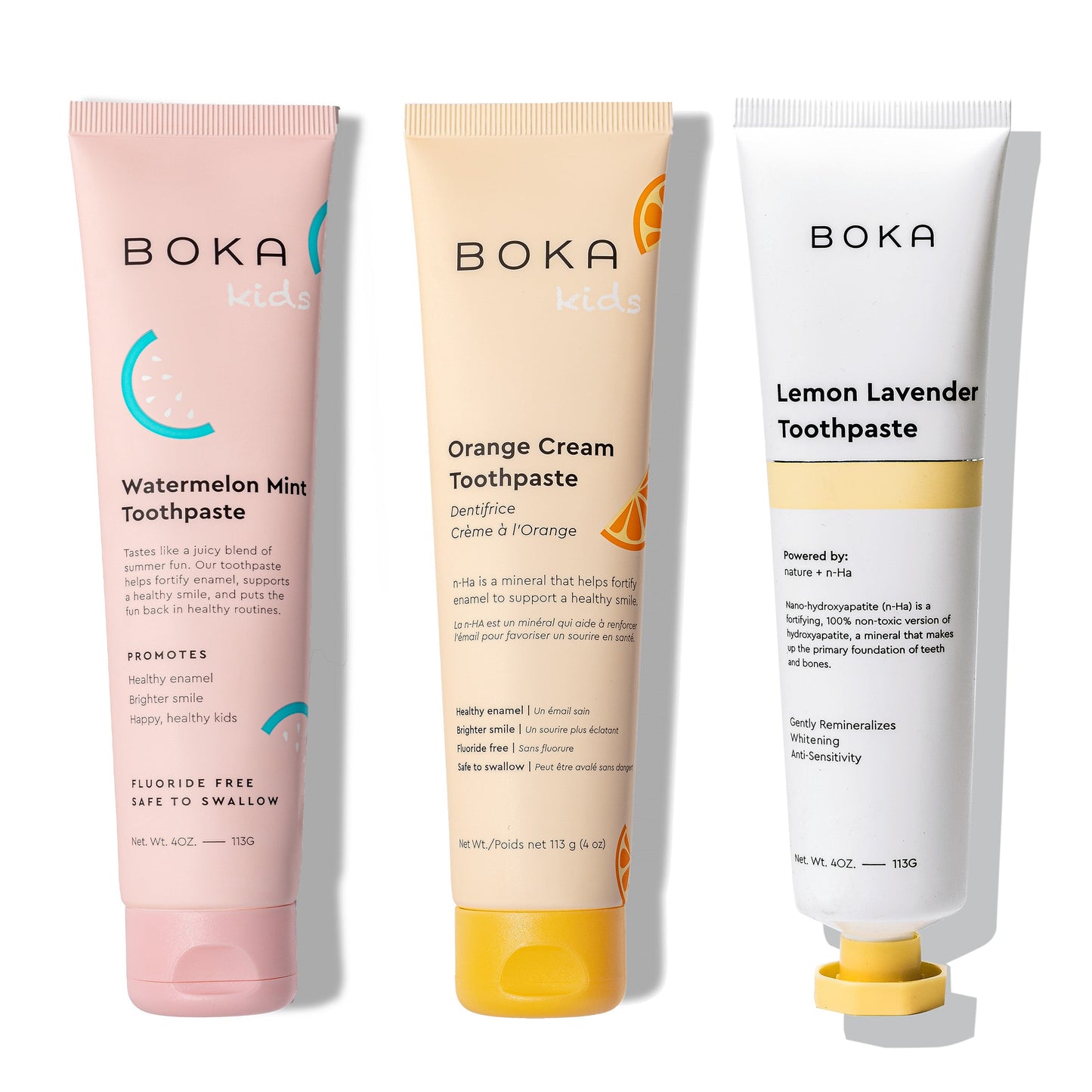 Nano (n-Ha) Toothpaste Family 3 Pack