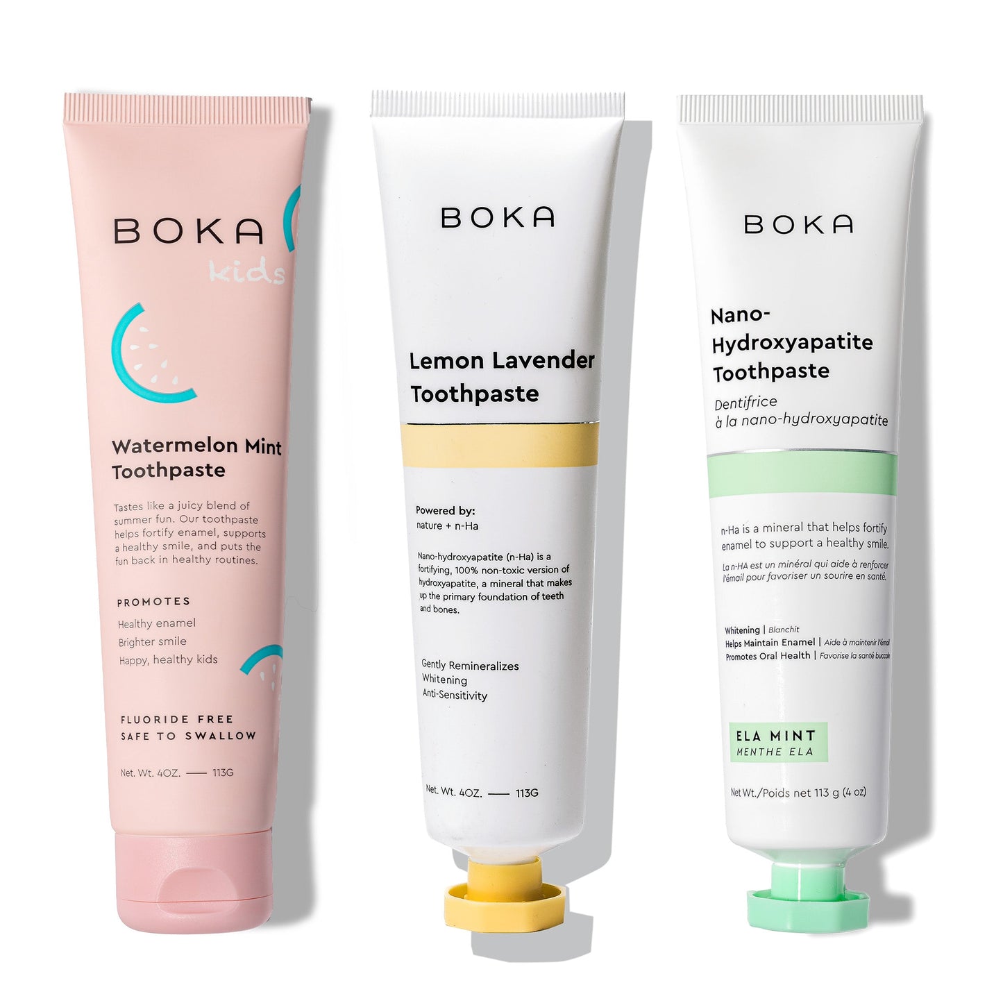 Nano (n-Ha) Toothpaste Family 3 Pack