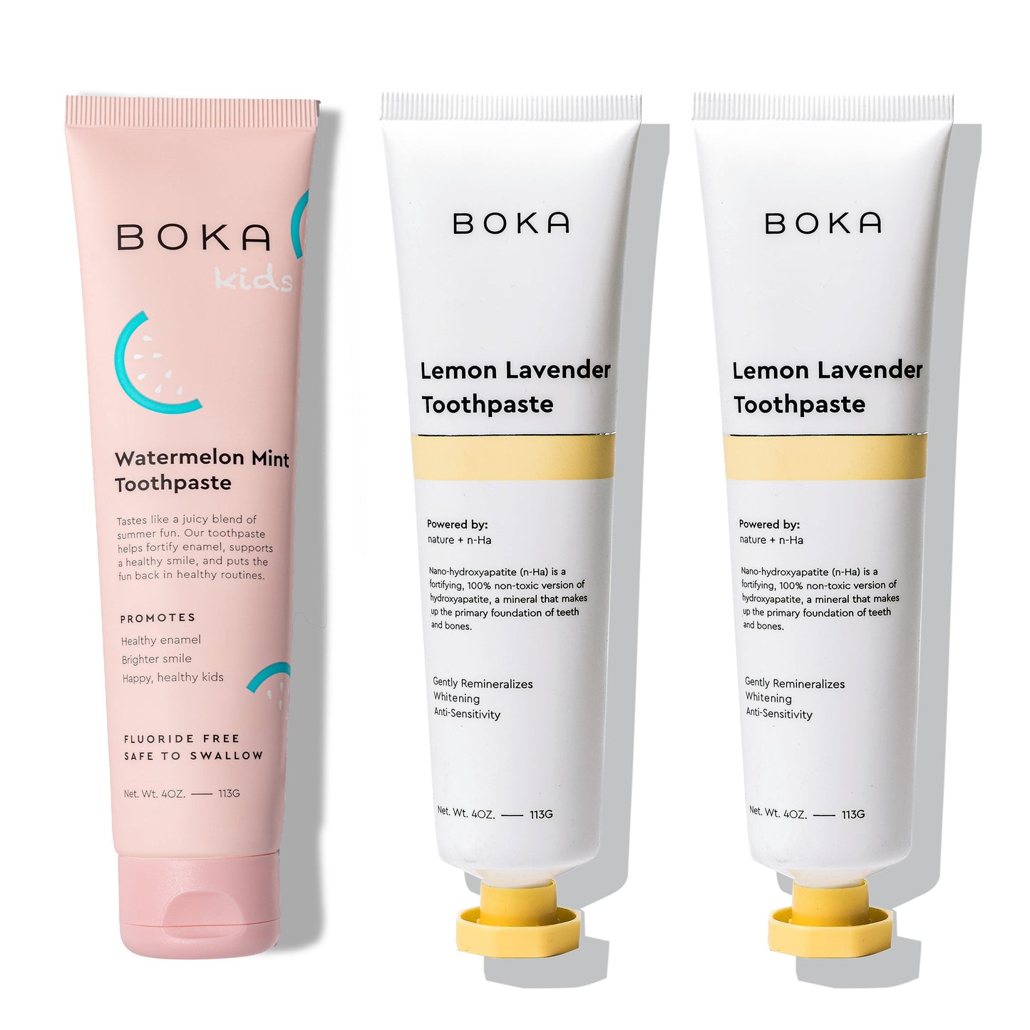 Nano (n-Ha) Toothpaste Family 3 Pack