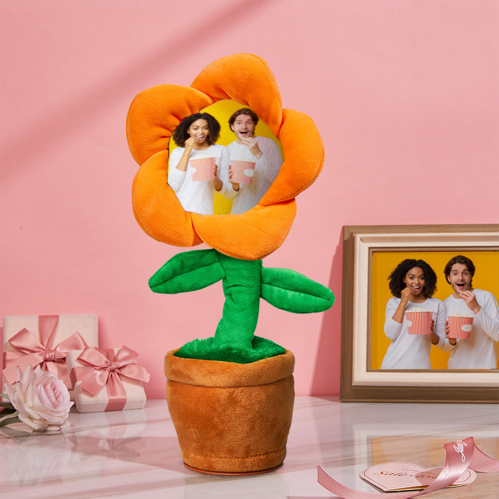 Custom Photo Dance Recording Music Toy Flower Personalized Enchanting Lantern Plant