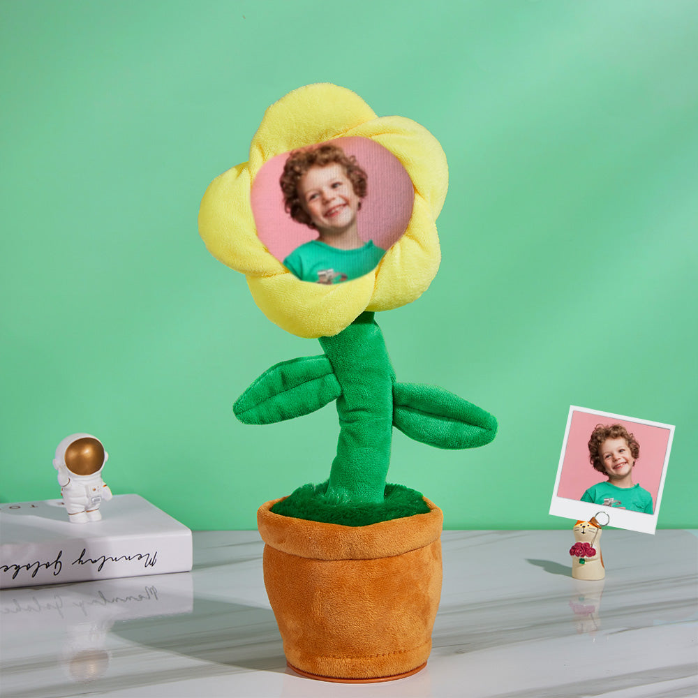 Custom Photo Dance Recording Music Toy Flower Personalized Enchanting Lantern Plant