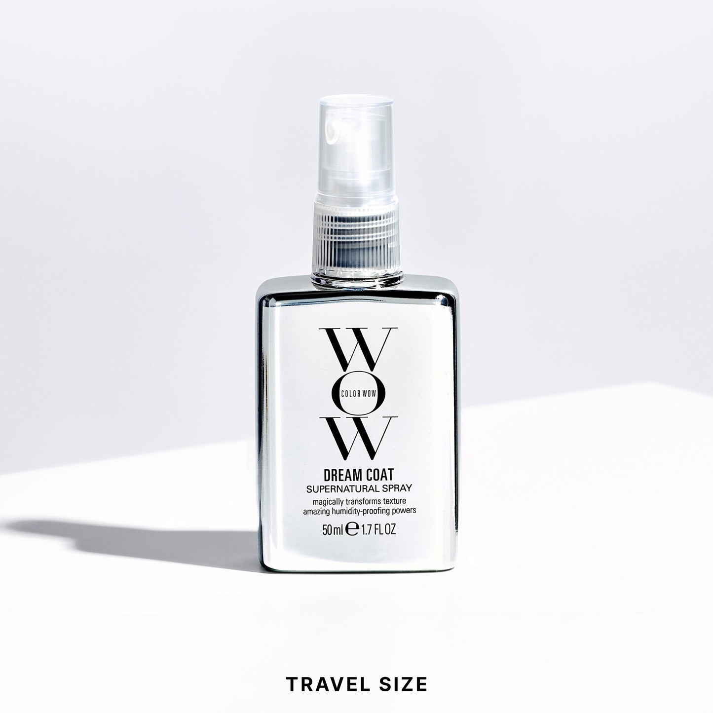 Color Wow's Dream Coat Anti Humidity Spray is available in a travel size.