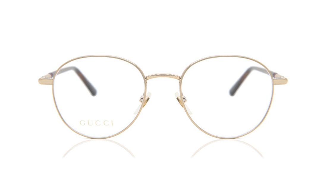 Frames Gucci GG0392O Frames, Gold, Gucci, Medium, Mens, Metal, Oval, Prescription