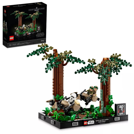 LEGO Star Wars Endor Speeder Chase Building Set (75353)