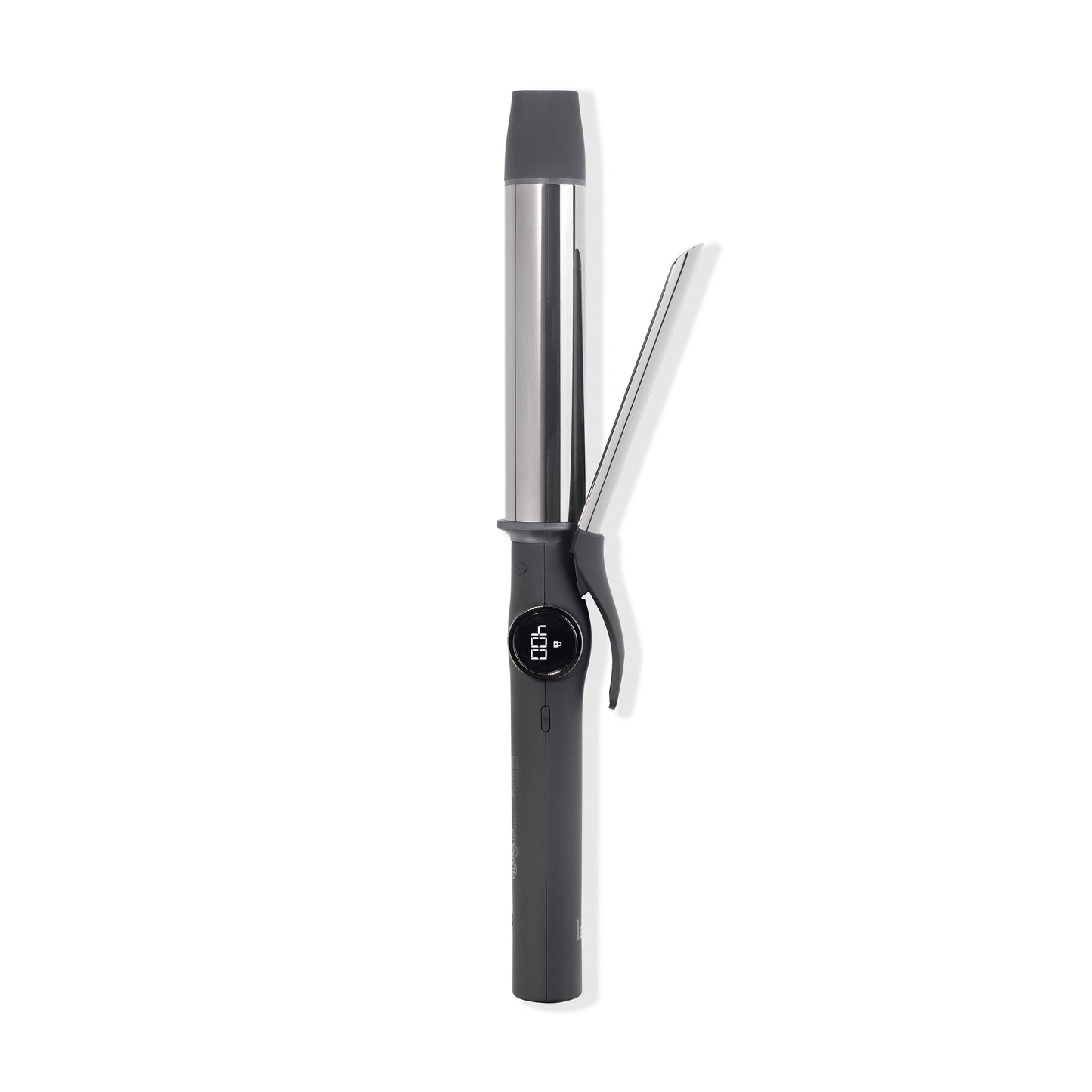Black 32mm titanium barrel with black clip handle and cool tip with temperature setting turning dial