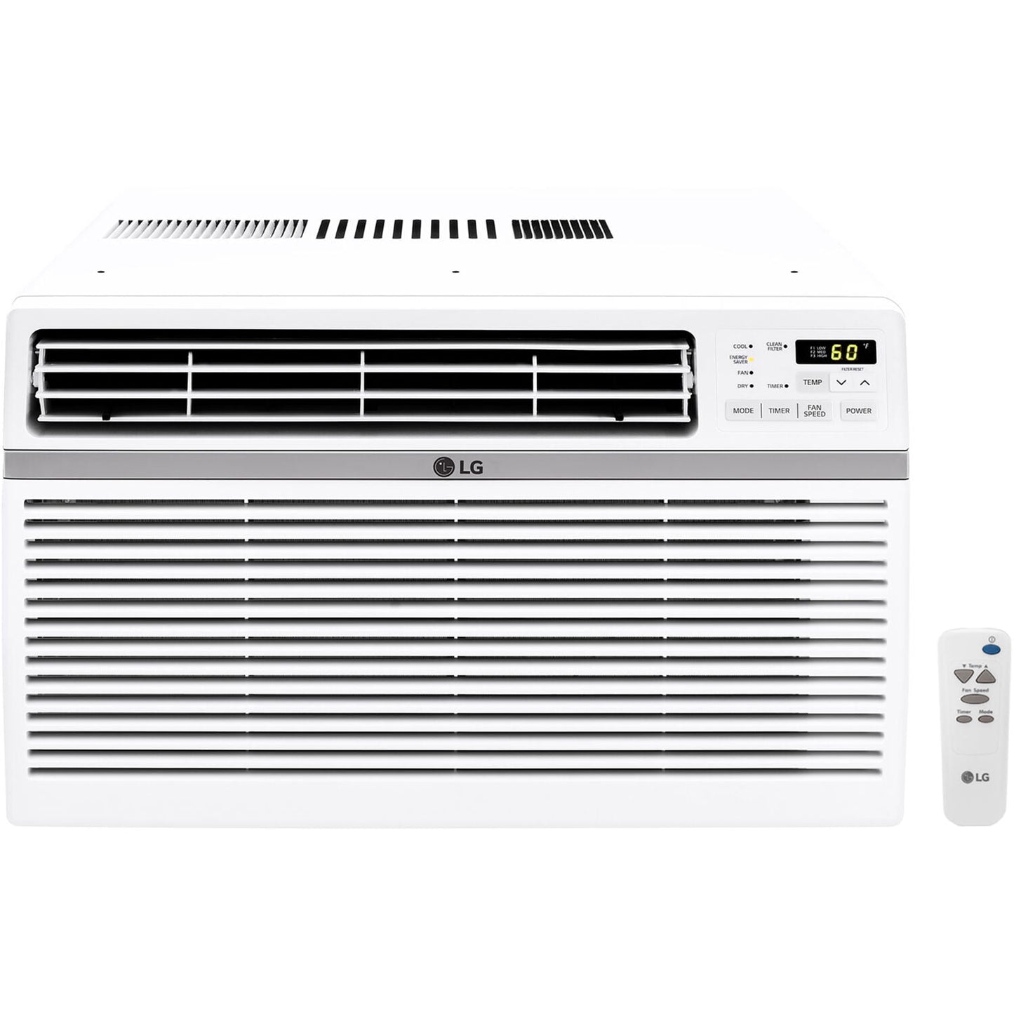 LG 18.000 BTU Window Air Conditioner. Cools 1.000 Sq.ft. (25' x 40' Room Size). Quiet Operation. Electronic Control with Remote. 3 Cooling & Fan Speeds. Auto Restart. 230/208V