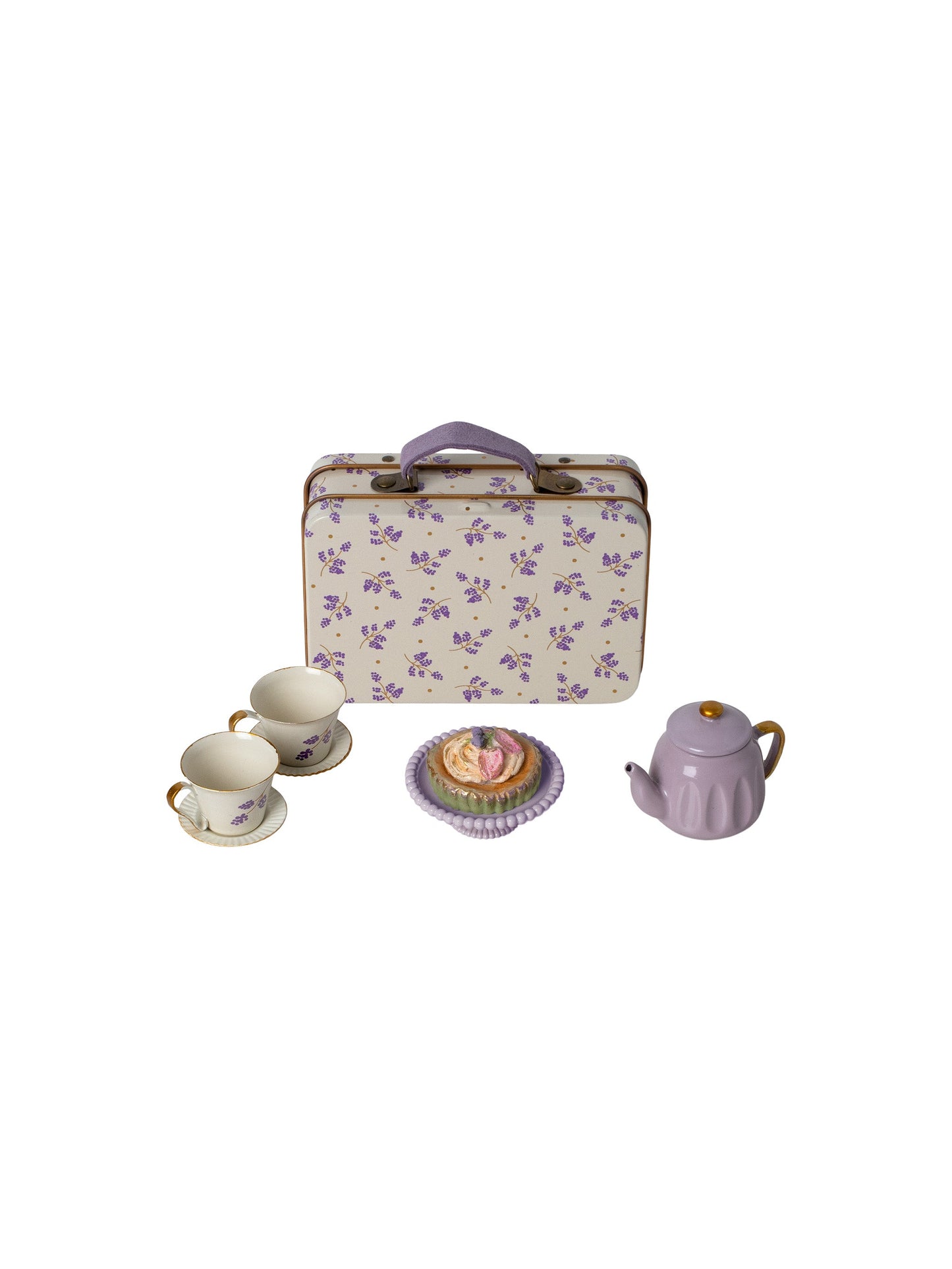 Maileg Afternoon Treat Mouse Purple Madelaine