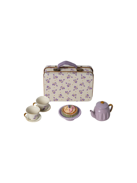Maileg Afternoon Treat Mouse Purple Madelaine