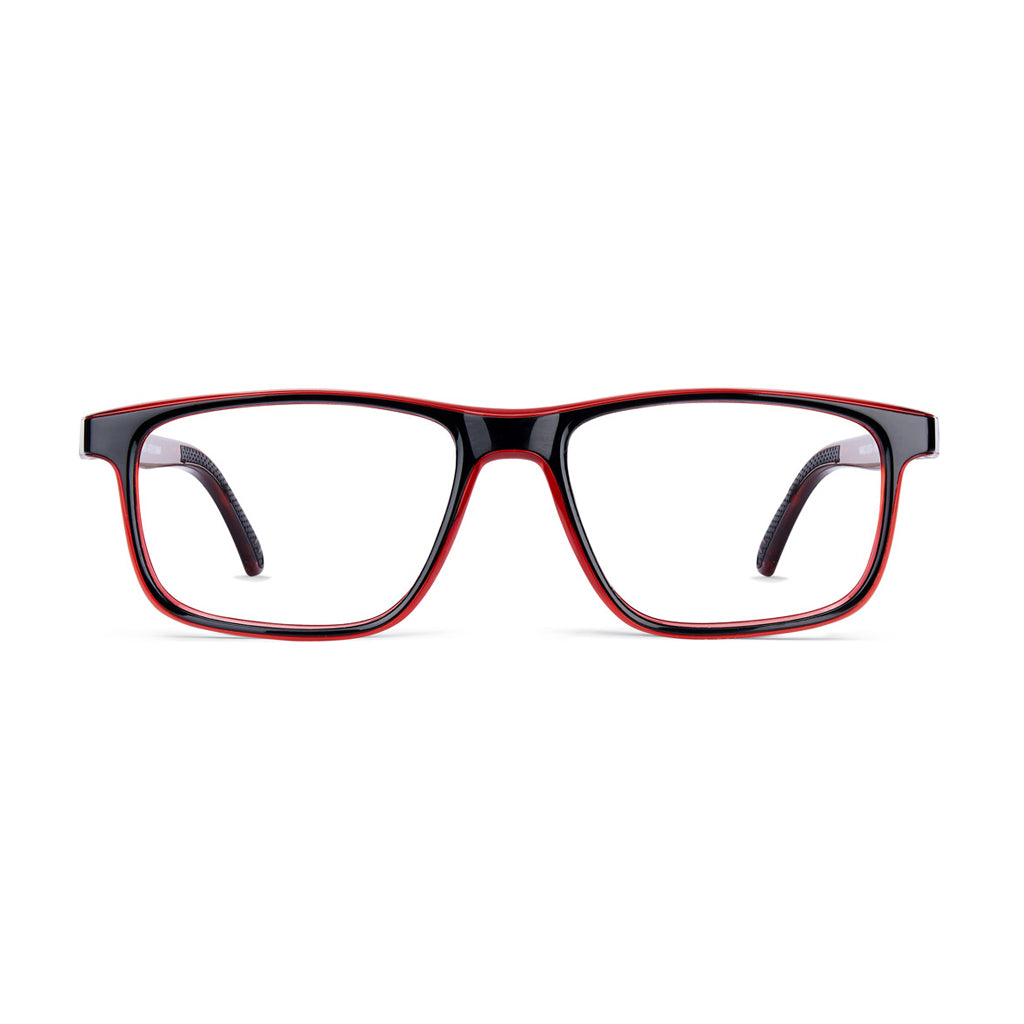 Nano Fanboy 3.0 Bicolour Black/Red front view