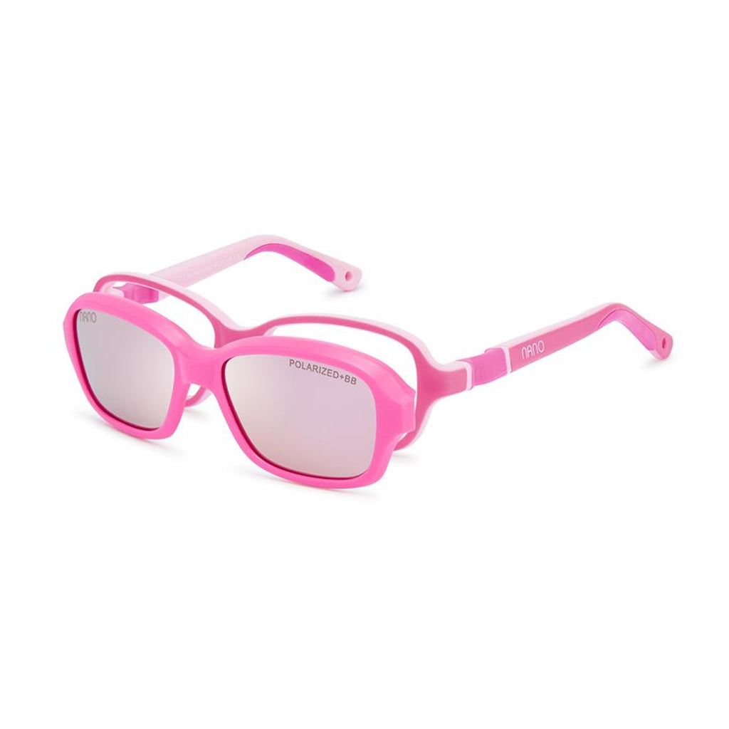 Nano Replay Solar Clip Pink angled view