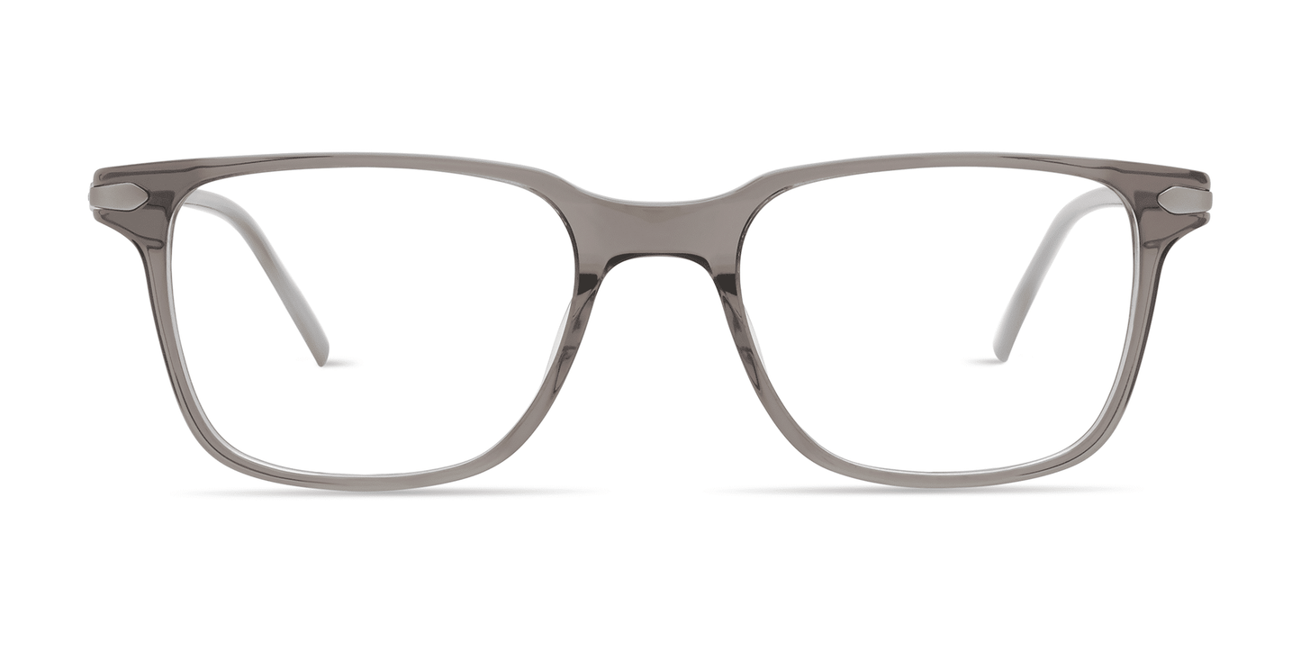 modo quincy brooklyn made handmade titanium plastic acetate lightweight durable strong comfortable unisex men male female women ladies rectangle classic modern contemporary grey