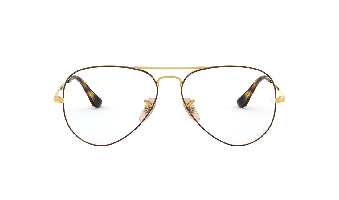 Frames Rayban 0RX6489 Aviator, Black, Frames, Gold, Grey, Havana, Large, Mens, Metal, Prescription, Rayban, Rose Gold, Silver, Unisex, Womens