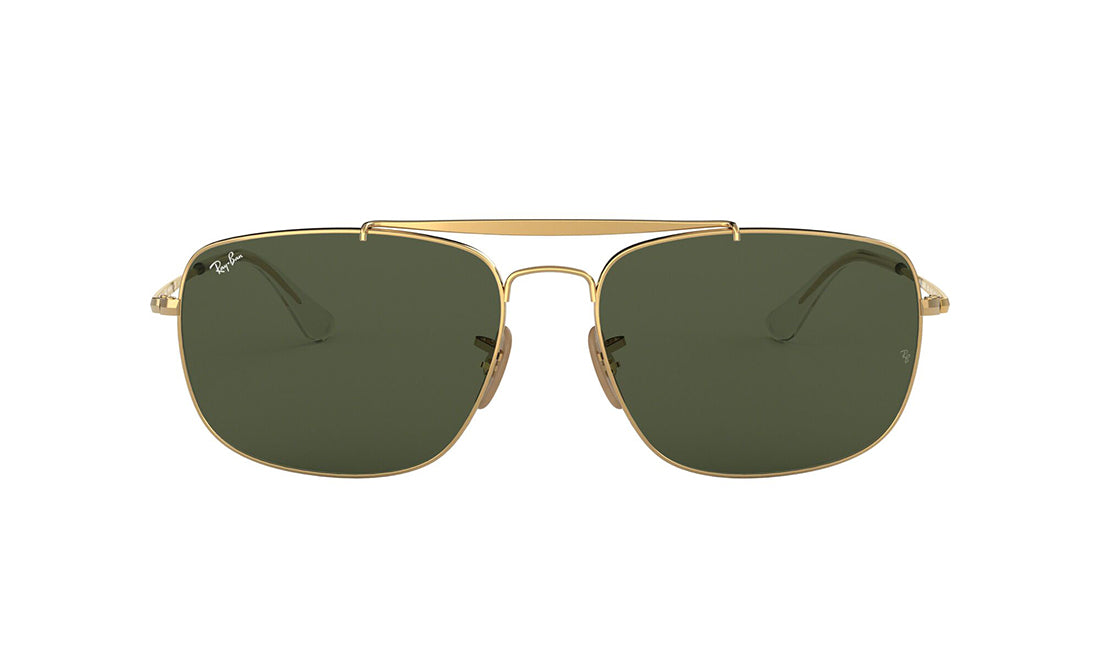 Sunglasses Rayban 3560 Aviator, Gold, Large, Mens, Metal, Non-Polarized, Prescription, Rayban, Sunglasses