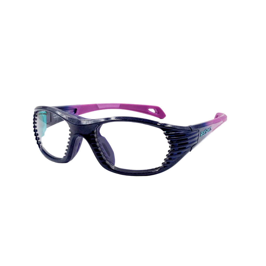 Rec Specs Maxx Air in Metallic Purple Pink Fade angled view