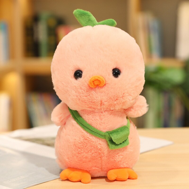 Creative Small Yellow Chicken Stuffed Animal Plush Toy