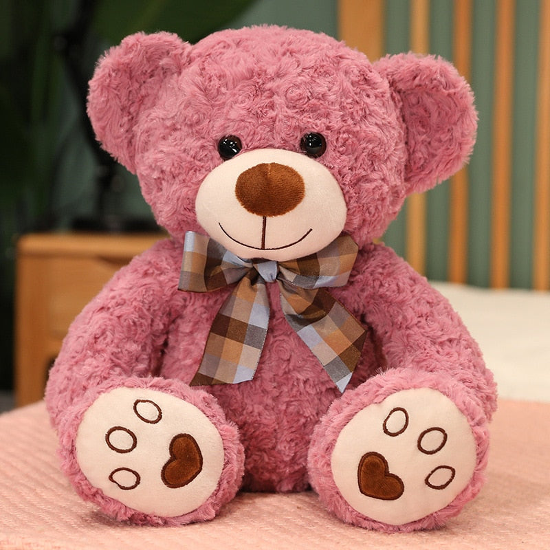 Cute Classic Teddy Bear Plush Toys Kawaii Bow Tie Bear