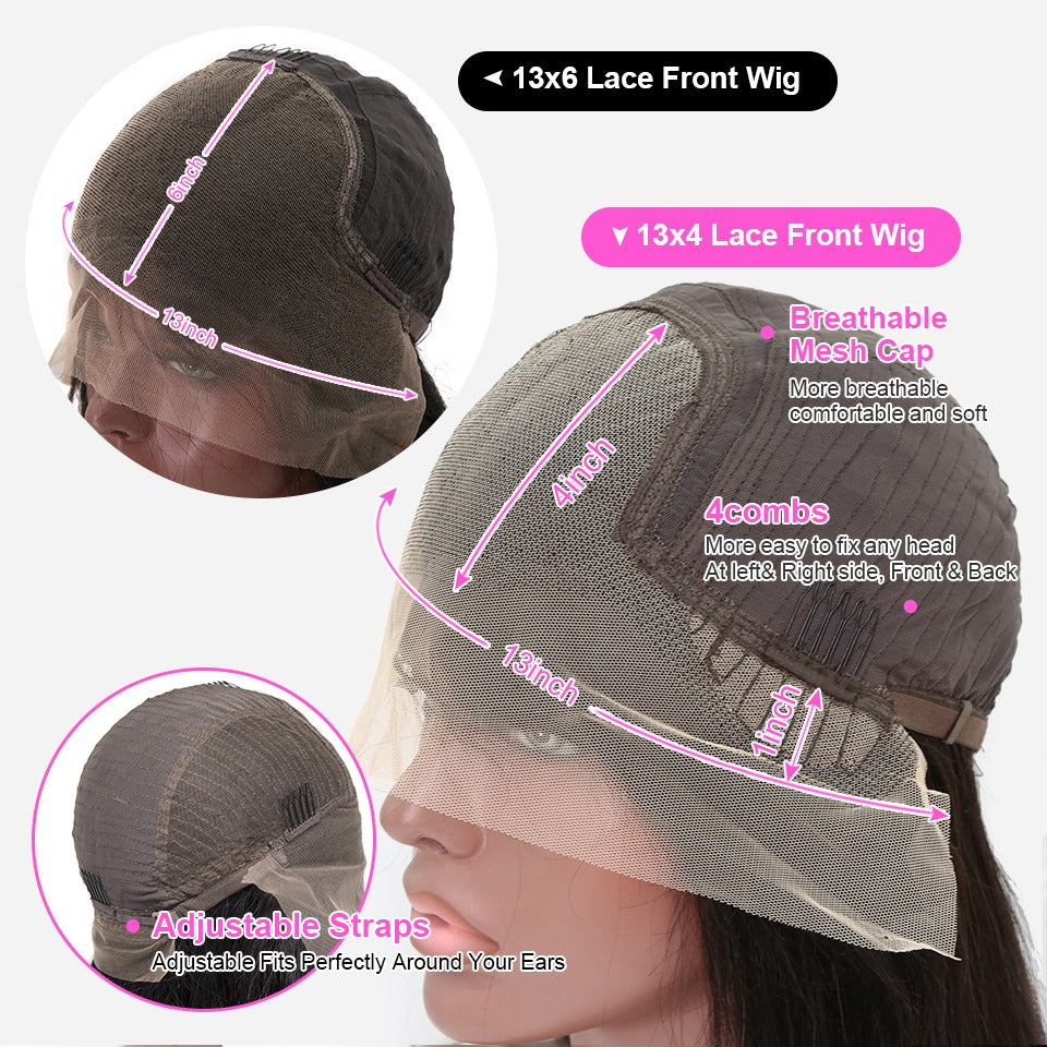 HD Lace Frontal Body Wave Human Hair Wigs