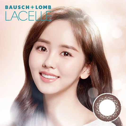 Lacelle Dazzle Ring Glittering Brown Contact Lenses 30 Pack