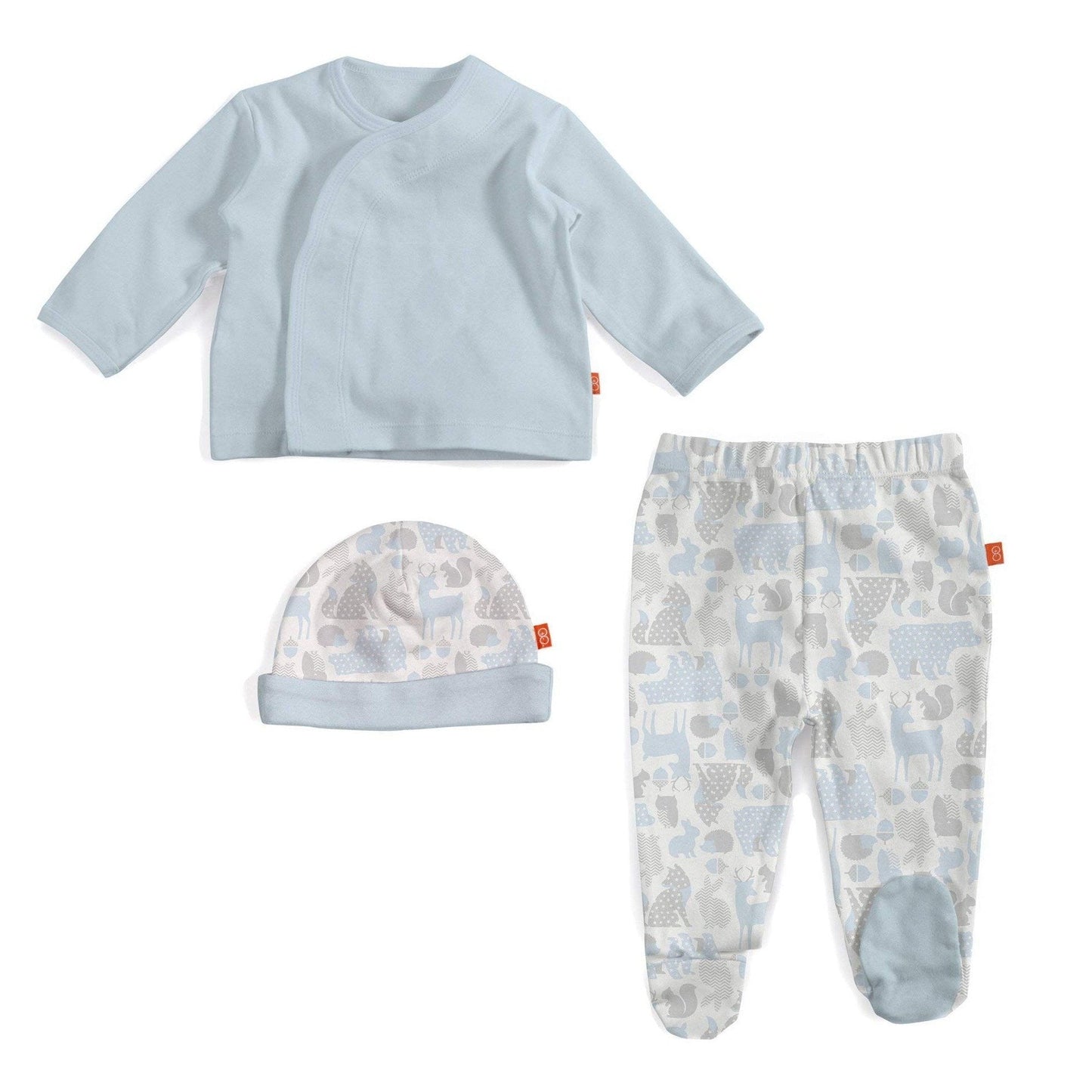 Magnetic Me Enchanted Forest Kimono Set Blue - Tadpole