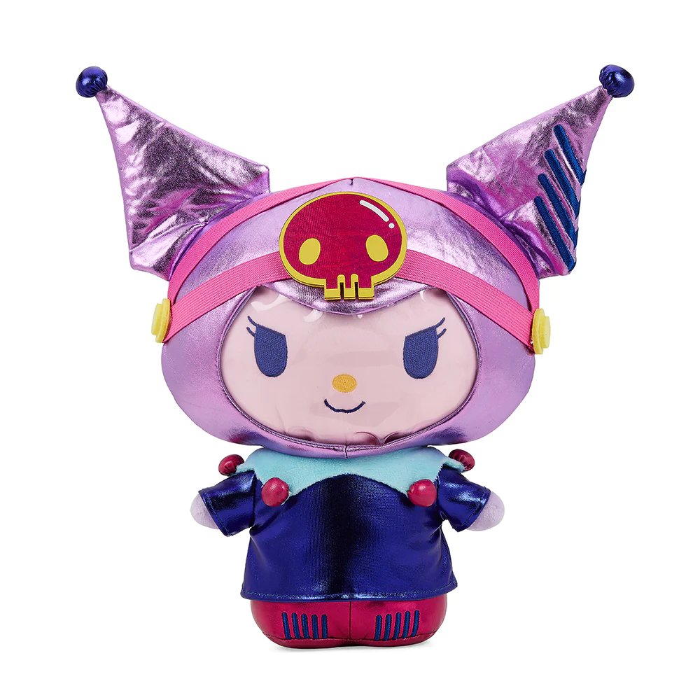 Kidrobot Sanrio 13" Kuromi Arcade Gamer Plush Toy