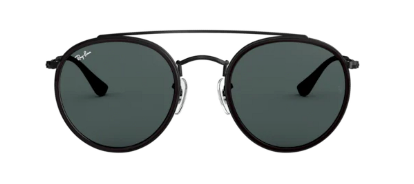 ray ban 3647 optical prescription eyewear sunglasses round aviator classic retro traditional funky hipster stylish fashionable trendy black grey uv400 protection lens