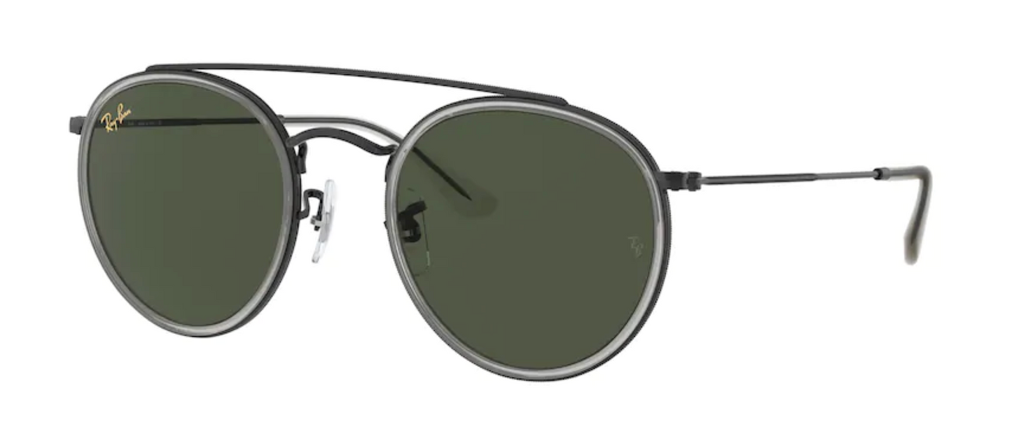 ray ban 3647 optical prescription eyewear sunglasses round aviator classic retro traditional funky hipster stylish fashionable trendy silver grey uv400 protection lens
