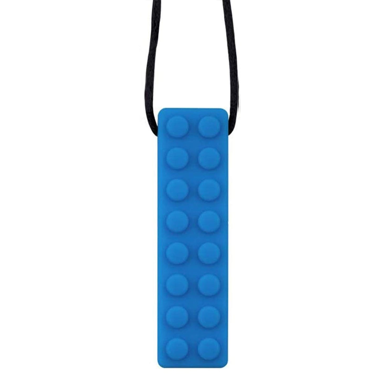Sensory Chewing Necklace Teether: Food Grade Silicone Gum for Teething Needs, Anti-Eating Fun Toy for Boys & Girls!