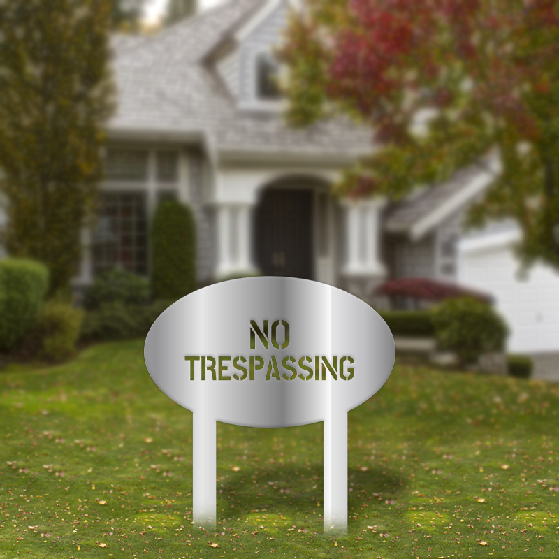 No Trespassing Sign