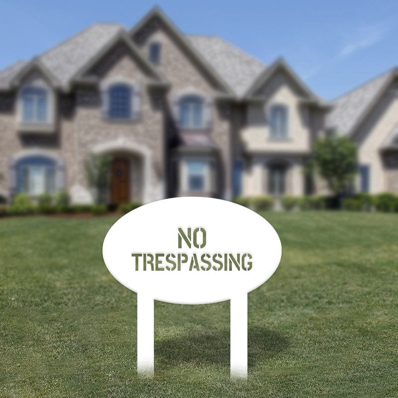 No Trespassing Sign