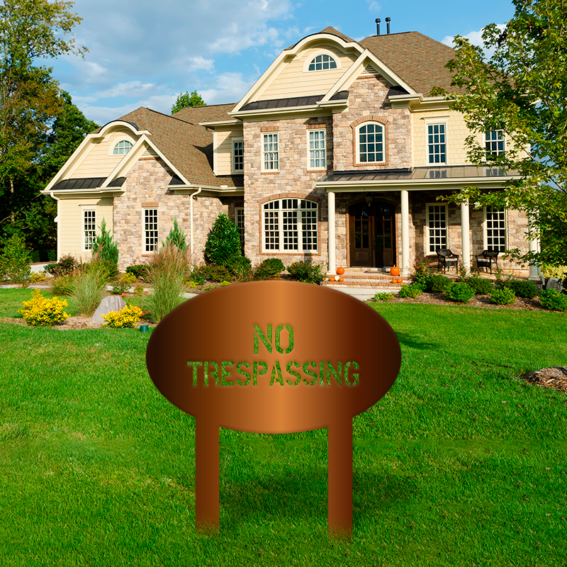 No Trespassing Sign