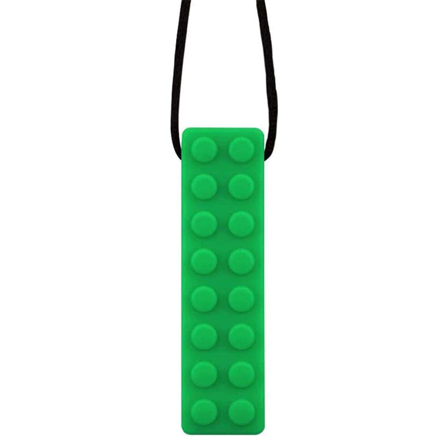 Sensory Chewing Necklace Teether: Food Grade Silicone Gum for Teething Needs, Anti-Eating Fun Toy for Boys & Girls!