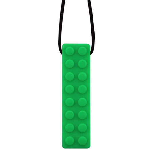 Sensory Chewing Necklace Teether: Food Grade Silicone Gum for Teething Needs, Anti-Eating Fun Toy for Boys & Girls!