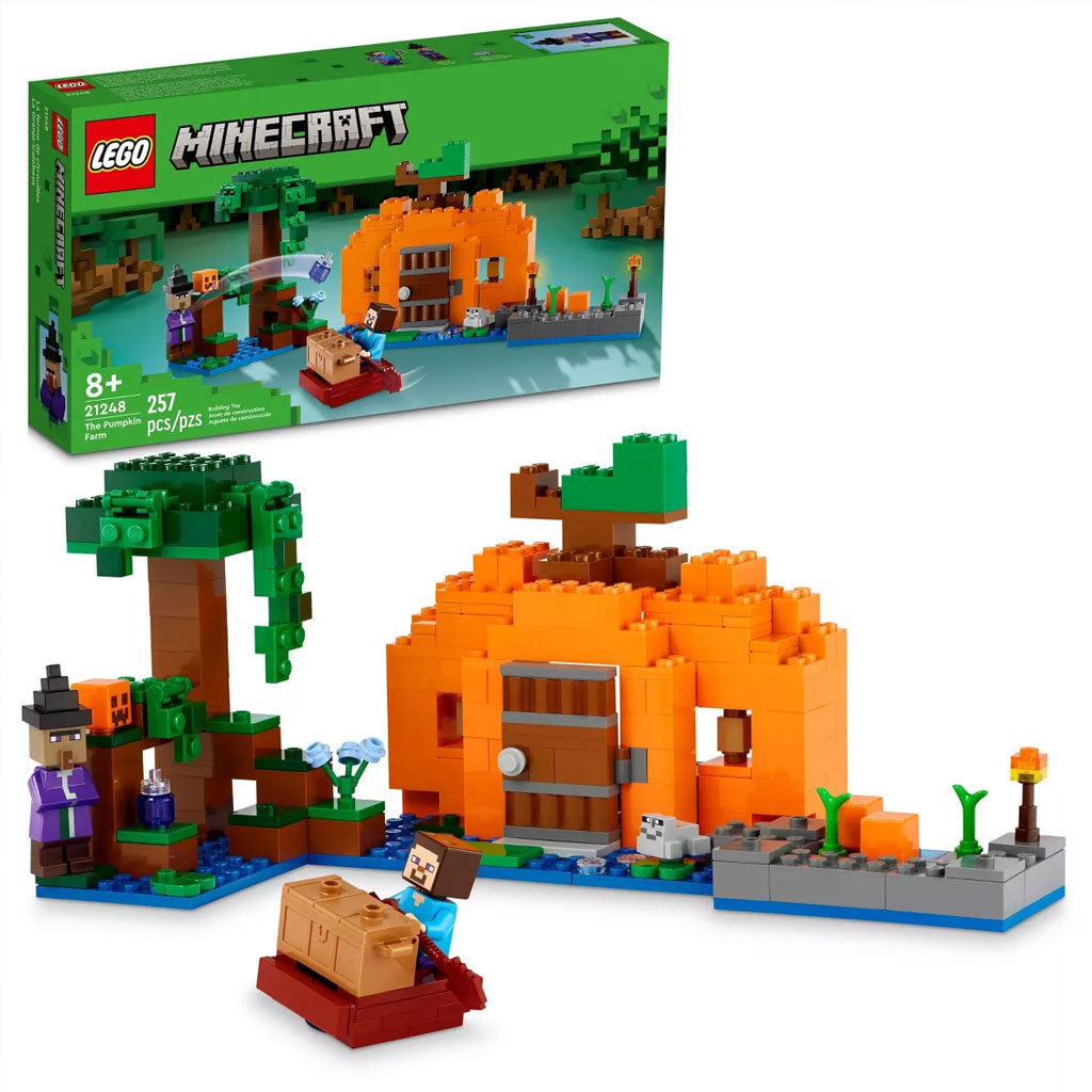 LEGO Minecraft The Pumpkin Farm Building Set (21248)