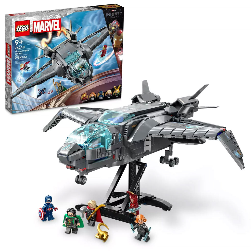 LEGO Marvel The Avengers Quinjet Building Set (76248)