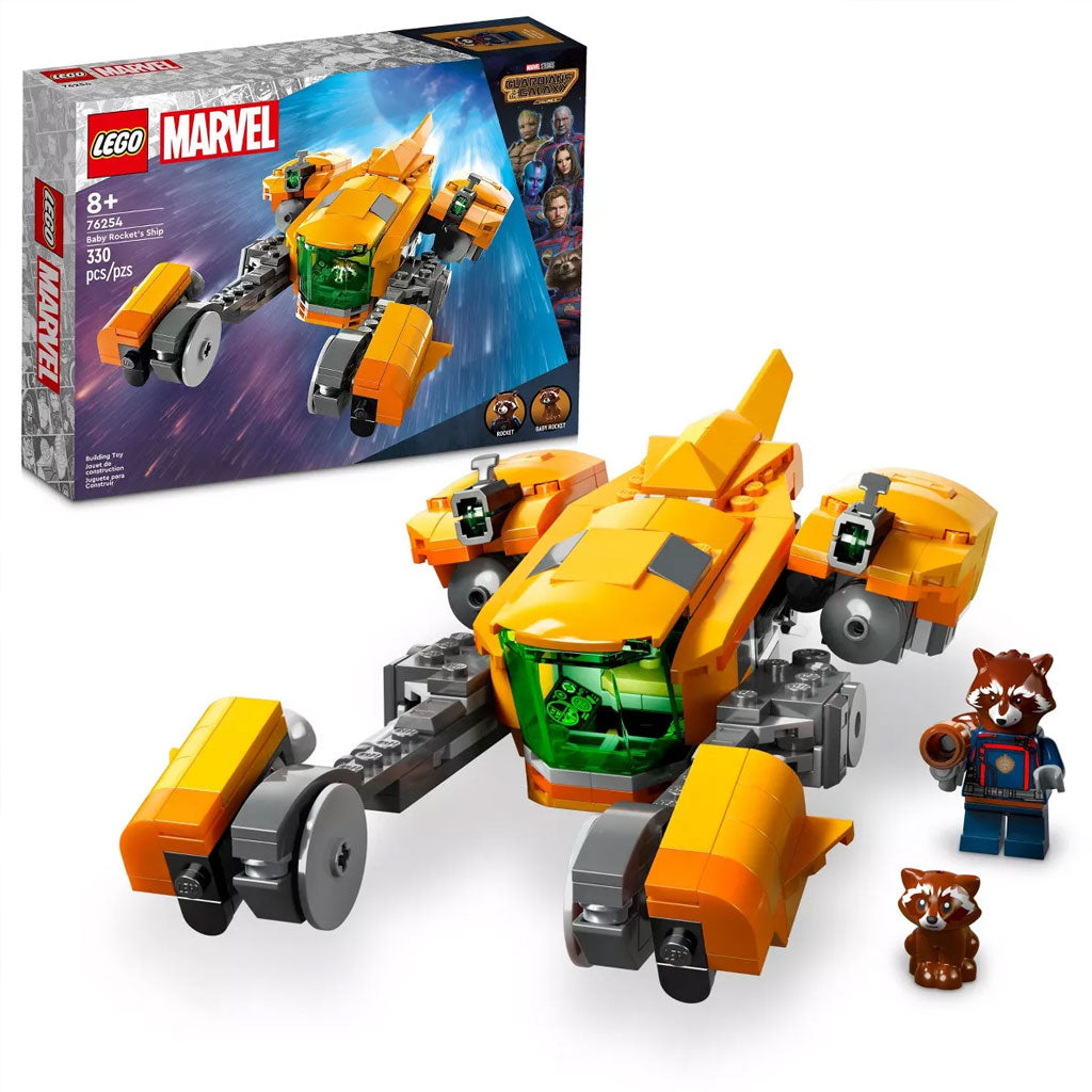 LEGO Marvel Guardians of the Galaxy Baby Rocket's Ship Building Set (76254)