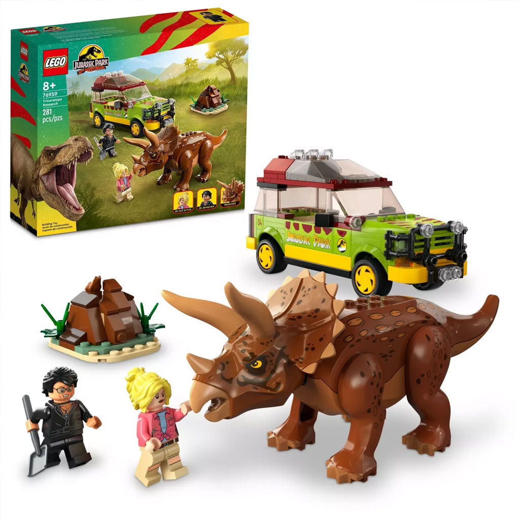 LEGO Universal Jurassic Park Triceratops Research Building Set (76959)