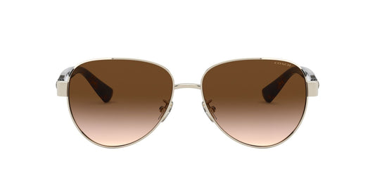 0HC7111 Sunglasses Coach 57 900513 - LIGHT GOLD Brown