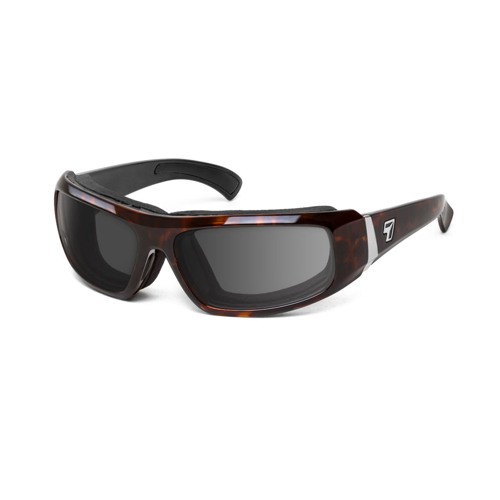 7eye Bali in Tortoise Frame and Grey Lens profile view