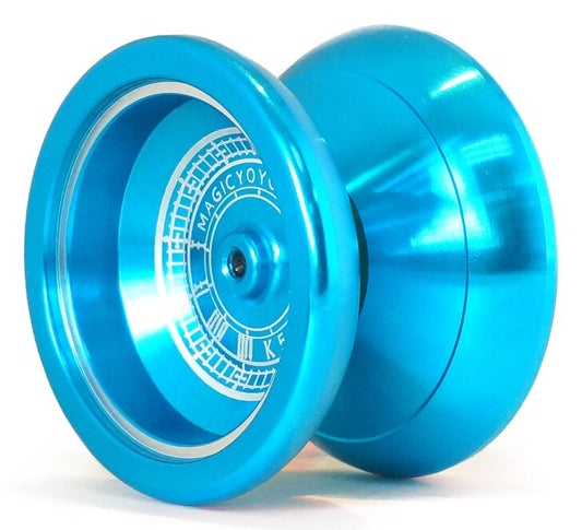 Original MAGICYOYO Aluminum Alloy Boy Yoyo Ball Children Classic Toy T5- Sapphire Blue Professional Metal Yo-Yo