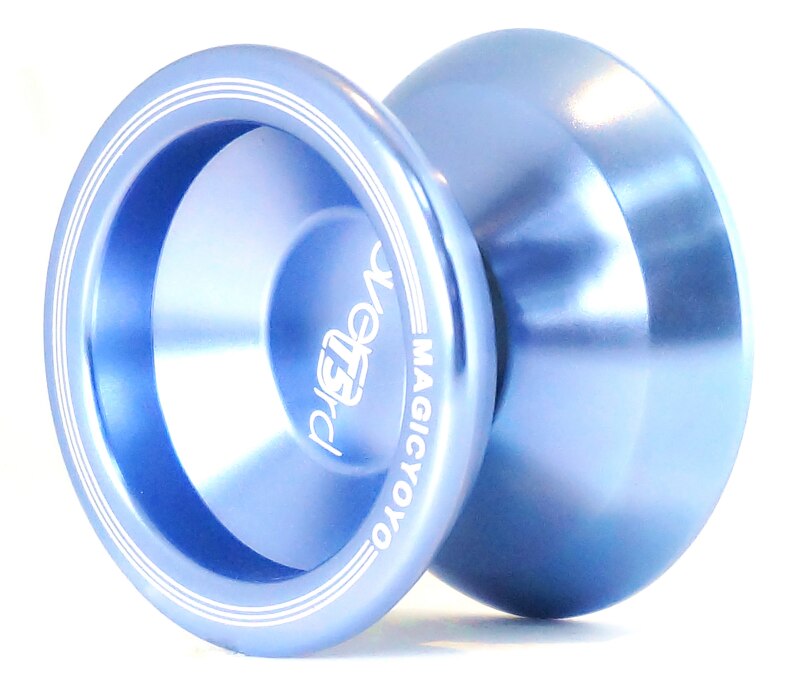 Original MAGICYOYO Aluminum Alloy Boy Yoyo Ball Children Classic Toy T5- Sapphire Blue Professional Metal Yo-Yo